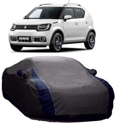 Elegance Car Cover For Maruti Suzuki Ignis (With Mirror Pockets)(Grey)