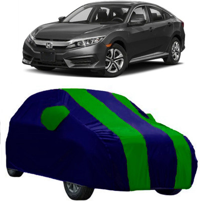 Elegance Car Cover For Honda Civic (With Mirror Pockets)(Multicolor)