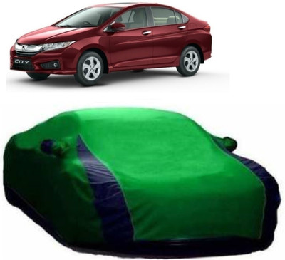Elegance Car Cover For Honda City i-Vtec (With Mirror Pockets)(Green)