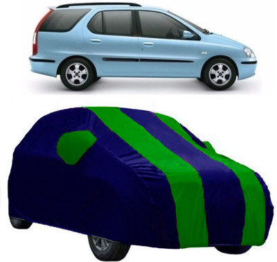 AutoRock Car Cover For Tata Indigo Marina (With Mirror Pockets)(Multicolor)
