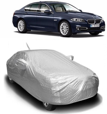 MoTRoX Car Cover For BMW 5 Series (With Mirror Pockets)(Silver)