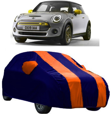 AutoKick Car Cover For Mini Cooper Cooper SE (With Mirror Pockets)(Orange)