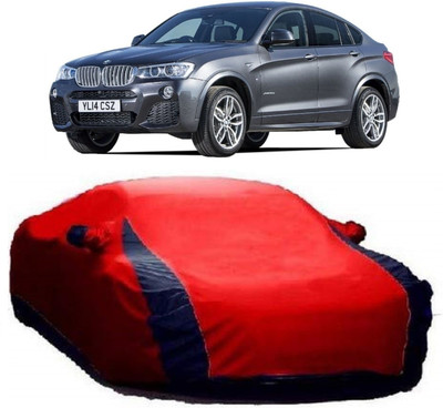 Elegance Car Cover For BMW X4 (With Mirror Pockets)(Red)