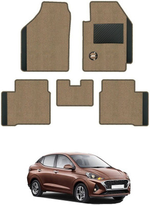 elegant Polypropylene Standard Mat For  Hyundai Aura(Beige, Black)