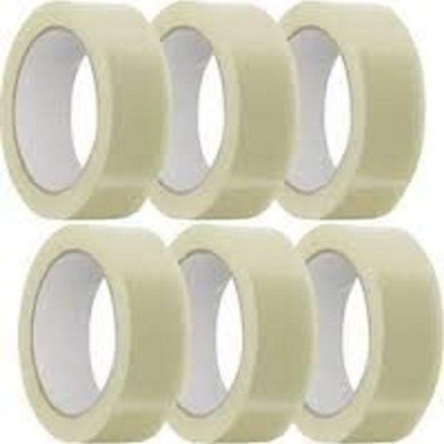 stupefying Single Side Tape Transparent Cello Tape Cello Tape (Manual)(Set of 1, White)