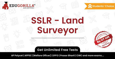 EduGorilla SSLR - Land Surveyor(Online Test Series)