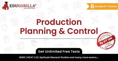 EduGorilla Production Planning & Control(Online Test Series)