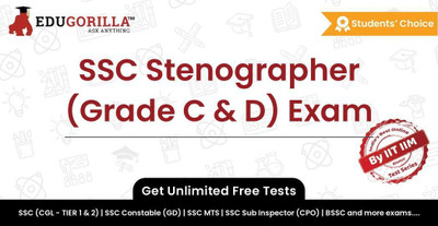 EduGorilla SSC Stenographer (Grade C & D) Exam(Online Test Series)