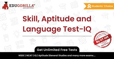 EduGorilla Skill, Aptitude and Language Test-IQ(Online Test Series)
