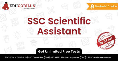 EduGorilla SSC Scientific Assistant(Online Test Series)