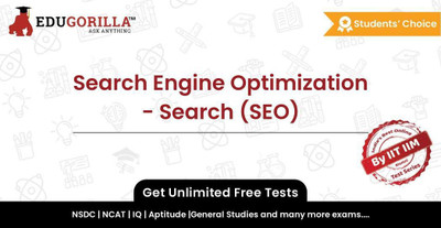 EduGorilla Search Engine Optimization - Search (SEO)(Online Test Series)