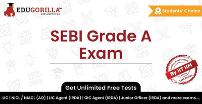 EduGorilla SEBI Grade A Exam(Online Test Series)