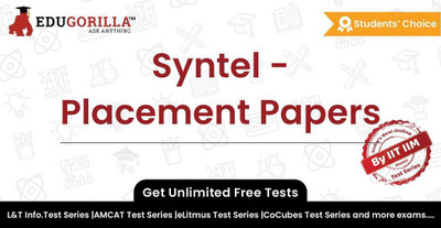EduGorilla Syntel - Placement Papers(Online Test Series)