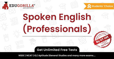 EduGorilla Spoken English (Professionals)(Online Test Series)