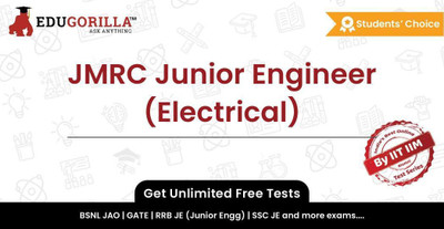 EduGorilla JMRC Junior Engineer (Electrical)(Online Test Series)