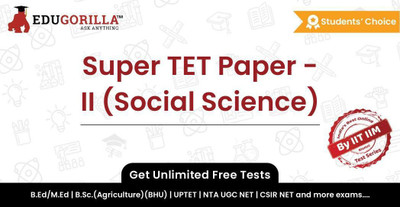 EduGorilla Super TET Paper - II (Social Science)(Online Test Series)