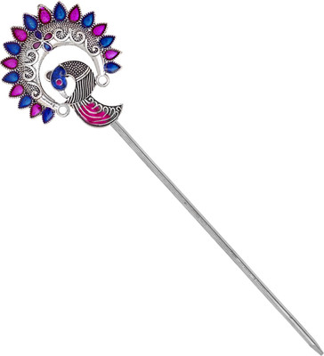 V L IMPEX VLHP34BLUPNK Bun Stick(Multicolor)