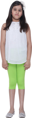 Robinbosky Indi Legging For Girls(Green Pack of 1)