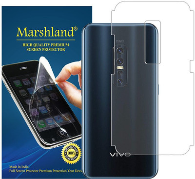 MARSHLAND Back Screen Guard for Vivo V17 Pro, 3D Side coverage TPU(Pack of 1)