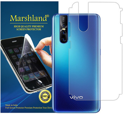 MARSHLAND Back Screen Guard for Vivo V15 Pro Side Coverage Tpu(Pack of 1)