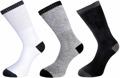 PinKit Men Mid-Calf/Crew(Pack of 3)