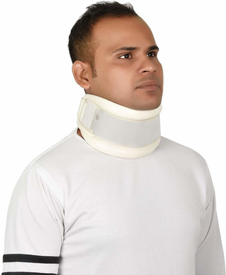 WAFCO Hard Cervical Collar neck support Brace(adjustable Height) Neck Support(White)