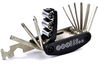 Frackson Importred 15 in 1 Multi function Bicycle Tools Sets Bike Bicycle Multi Repair Kit Cycling Cycle Tool Kit