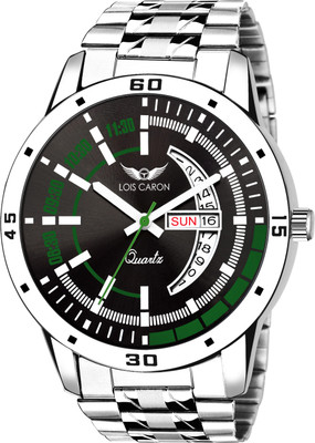 Lois Caron LCS-8185 DAY & DATE FUNCTIONING WATCH Analog Watch - For Men