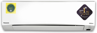 Panasonic 1.5 Ton 5 Star Split Inverter AC with PM 2.5 Filter  - White  (CS/CU-NU18WKYM, Alloy Condenser)