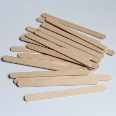 Arman Developrs Natural Wooden Premium Quality Ice Cream Popsicle Sticks for School Projects