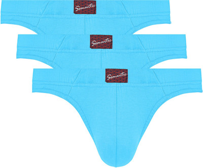Semantic Men Men's Cotton Brief Non Itching Anti Chaffing Underwear Brief