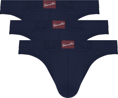 Semantic Men Men's Cotton Brief Non Itching Anti Chaffing Underwear Brief