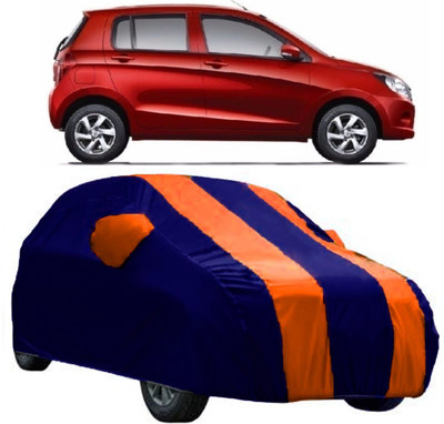 Elegance Car Cover For Maruti Suzuki Celerio (With Mirror Pockets)(Orange)