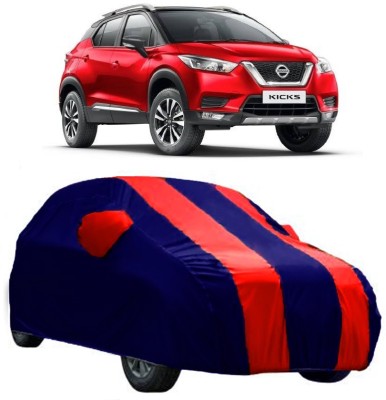 Elegance Car Cover For Nissan Kicks (With Mirror Pockets)(Red)