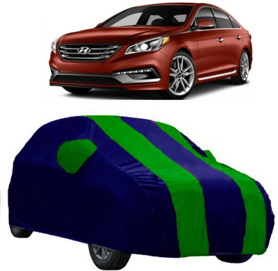 AutoRock Car Cover For Tata Sonata Fluidic (With Mirror Pockets)(Multicolor)
