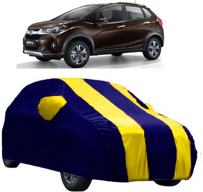 AutoCover Car Cover For Honda WR-V (With Mirror Pockets)(Multicolor)