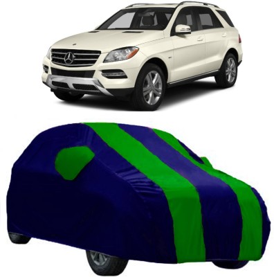 AutoKick Car Cover For Mercedes Benz ML-350 (With Mirror Pockets)(Green)