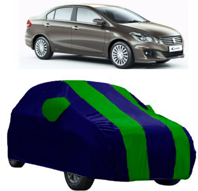 AutoRock Car Cover For Maruti Suzuki Ciaz (With Mirror Pockets)(Green)
