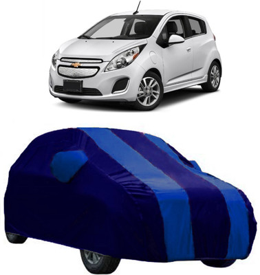 AutoRock Car Cover For Chevrolet Spark (With Mirror Pockets)(Blue)