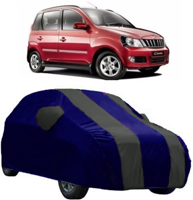 AutoRock Car Cover For Mahindra Quanto (With Mirror Pockets)(Multicolor)