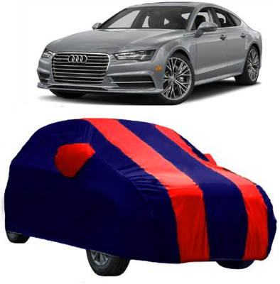 CRONEX Car Cover For Audi A7 (With Mirror Pockets)(Red, Blue)
