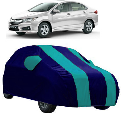 AutoRock Car Cover For Honda City ZX (With Mirror Pockets)(Blue)