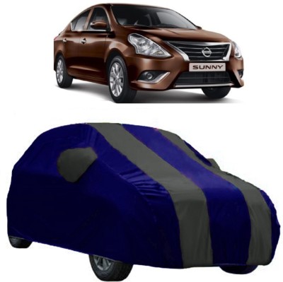 AutoRock Car Cover For Nissan Sunny (With Mirror Pockets)(Grey)