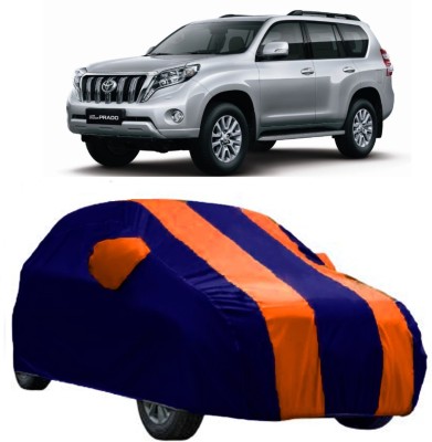 Elegance Car Cover For Toyota Prado (With Mirror Pockets)(Orange)