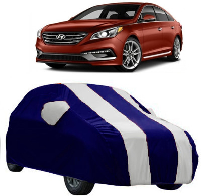 AutoRock Car Cover For Tata Sonata Fluidic (With Mirror Pockets)(White)