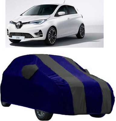 AutoKick Car Cover For Renault Zoe (With Mirror Pockets)(Grey)