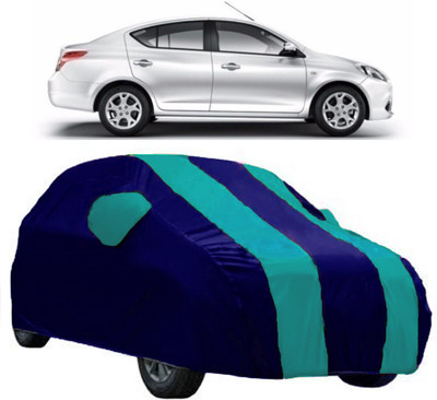 AutoKick Car Cover For Renault Scala (With Mirror Pockets)(Multicolor)