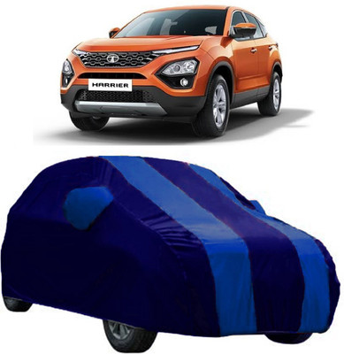 Elegance Car Cover For Tata Harrier (With Mirror Pockets)(Blue)
