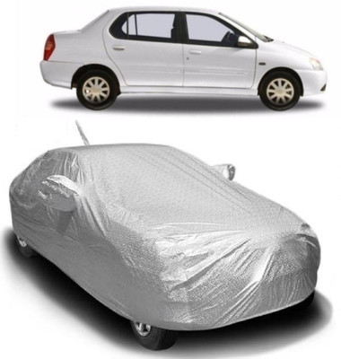 MoTRoX Car Cover For Tata Indigo (With Mirror Pockets)(Silver)