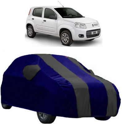 AutoRock Car Cover For Fiat Uno (With Mirror Pockets)(Grey)
